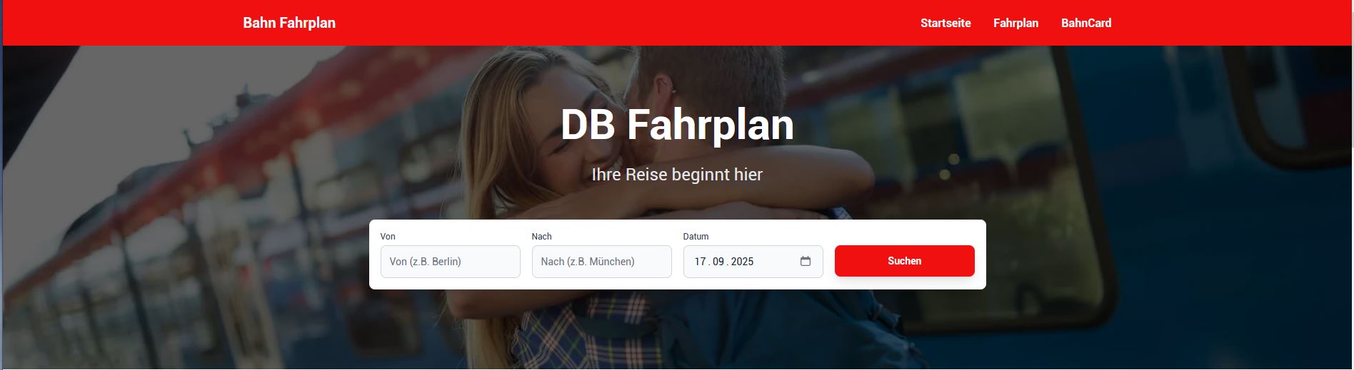 DB Fahrplan